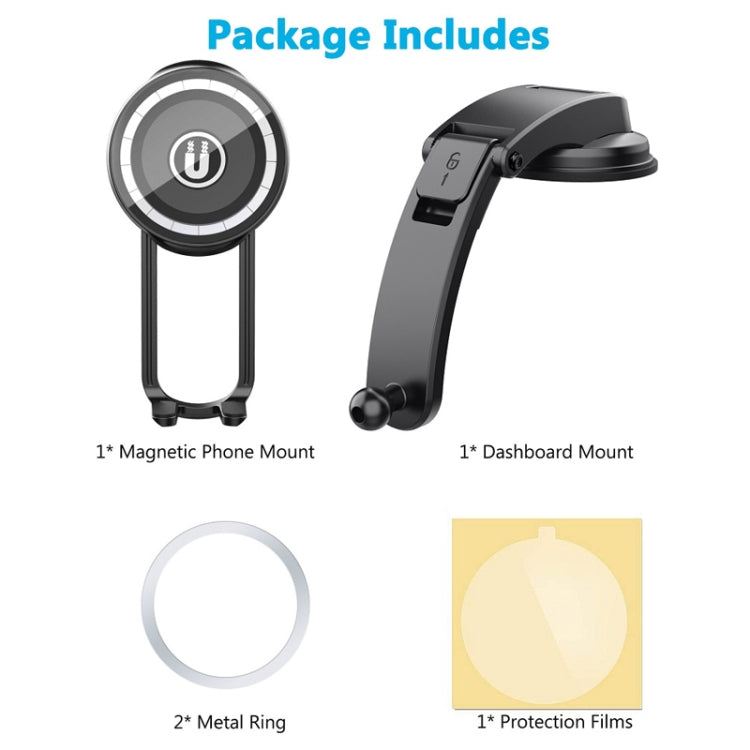 Car Central Control Air Outlet Mobile Phone Navigation Magnetic Suction Bracket, Model: LE-10 - Car Holders by PMC TechLife | Online Shopping South Africa | PMC TechLife