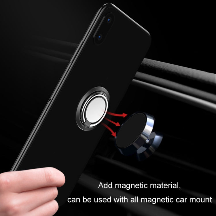 5pcs Car Magnetic Metal Ring Buckle Mobile Phone Holder(Lavender Gray) - Ring Holder by PMC TechLife | Online Shopping South Africa | PMC TechLife