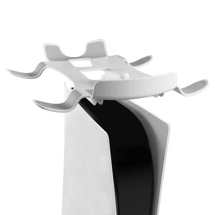 iplay for PS5/PSVR2 Headphone Storage Bracket Charging Cable with Indicator Light(White) - Holder by iplay | Online Shopping South Africa | PMC TechLife | Buy Now Pay Later Mobicred