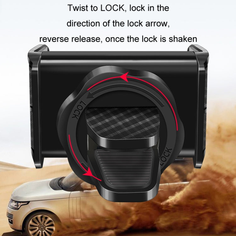 360-degree Rotating Car Air Outlet Multi-functional Mobile Phone Holder(Black) - free shipping - PMC TechLife - Order now!