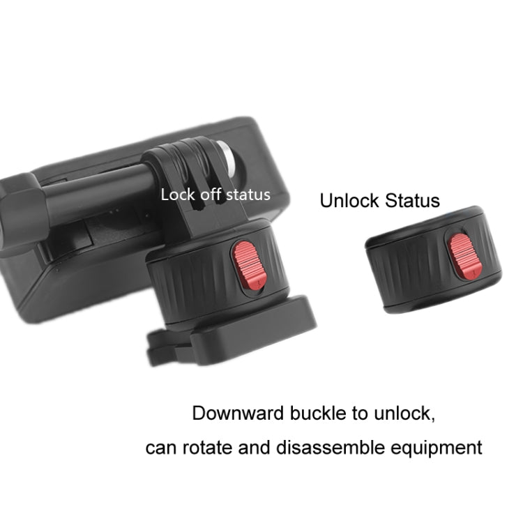 For GoPro/Insta360 GO 3 Action Camera Magnetic Gimbal Base Adapter Accessories(3pcs/set) - Connection Mount by PMC TechLife | Online Shopping South Africa | PMC TechLife