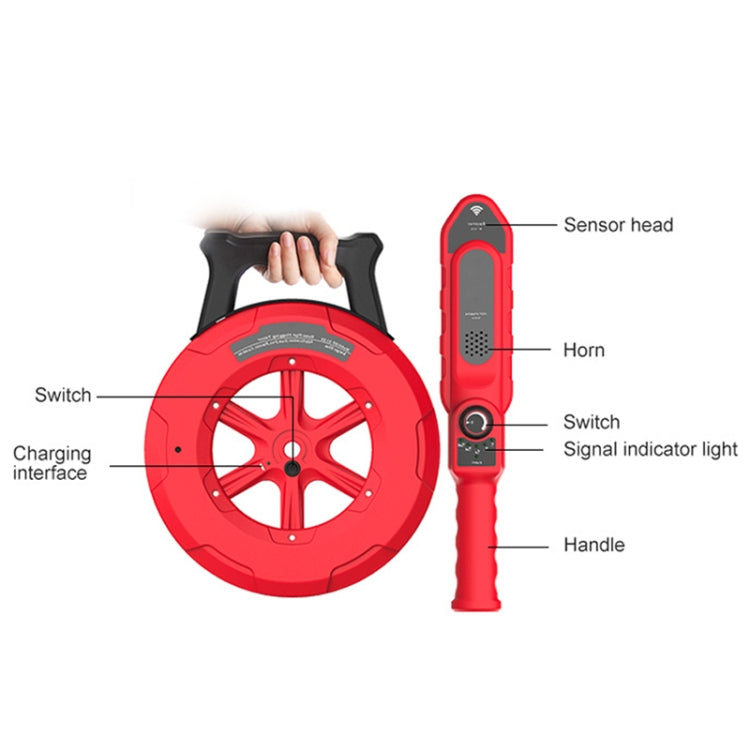 NOYAFA NF-5140 Wall Pipe Blockage Detector Pipe Blockage Detector For Iron/PVC/Cement/Steel Pipes - free shipping - PMC TechLife - Order now!