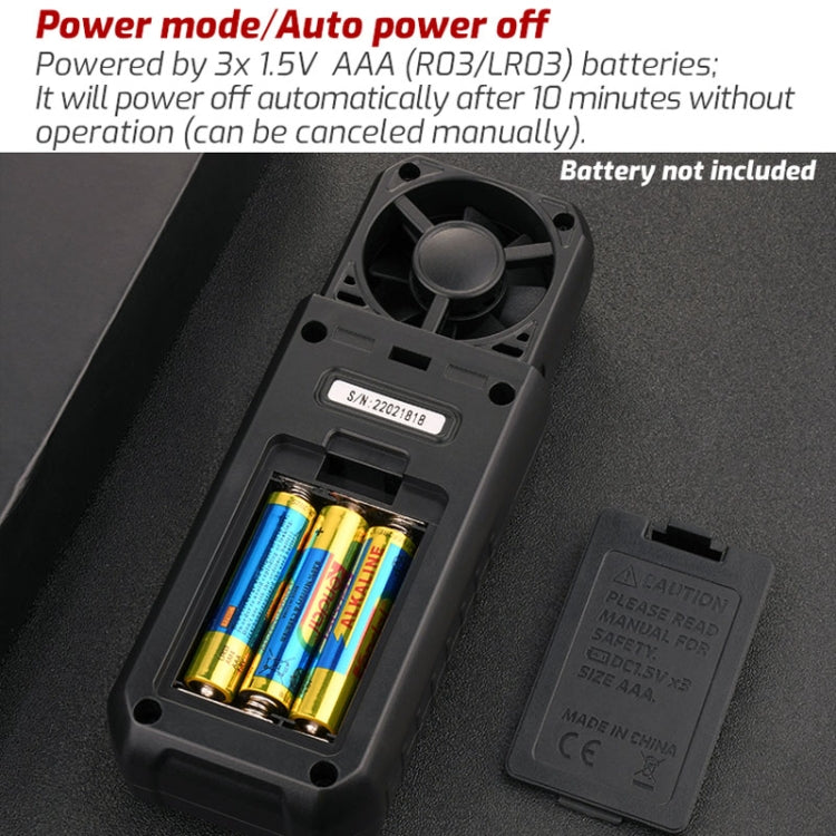 TASI TA641A High Precision Wind Speed Instrument Wind Volume Tester Handheld Wind Speed Meter - Tachometers & Anemometer by TASI | Online Shopping South Africa | PMC TechLife | Buy Now Pay Later Mobicred