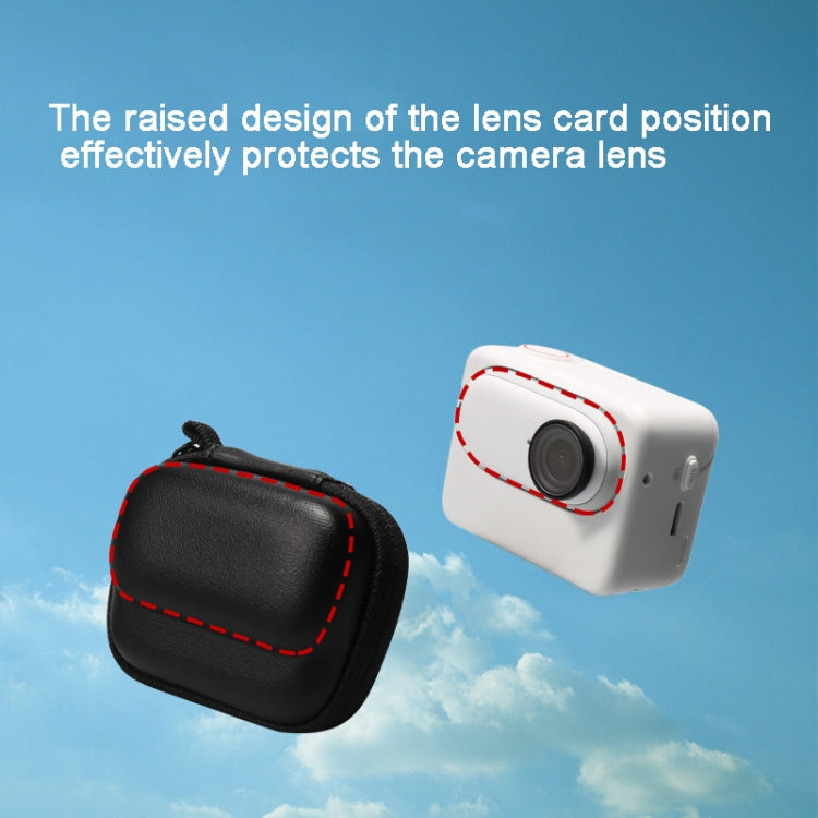 For Insta360 GO 3 Mini Body Bag Portable Storage Bag With Carabiner(Gray) - Case & Bags by PMC TechLife | Online Shopping South Africa | PMC TechLife