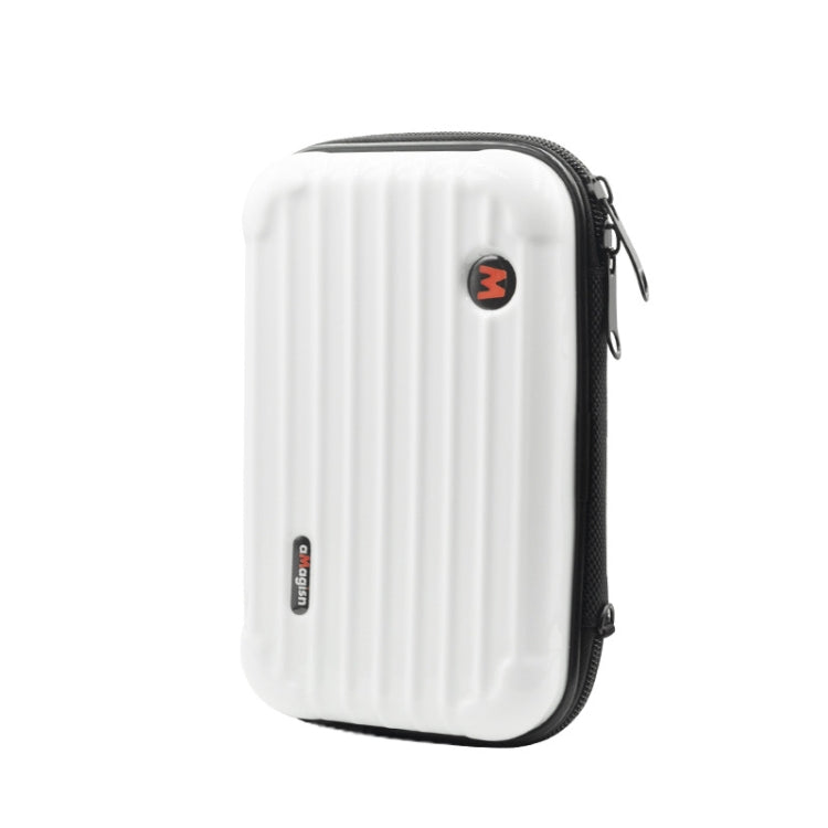 For Insta360 GO 3 AMagisn Hard Shell Storage Bag Waterproof Bag(Pearl White) - free shipping - PMC TechLife - Order now!