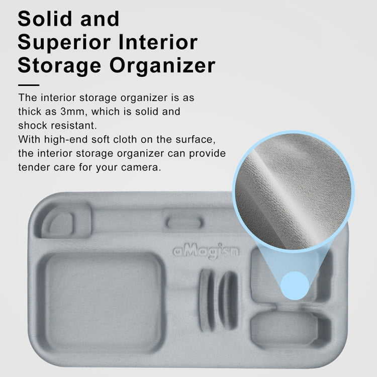 For Insta360 GO 3 AMagisn Accessory Storage Bag Portable Medium Clutch - free shipping - PMC TechLife - Order now!