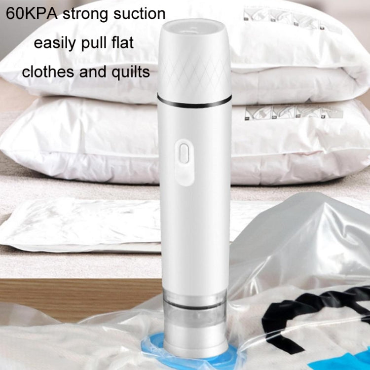 Handheld Vacuum Machine Rechargeable Food Preservation Compression Storage Machine(Black) - free shipping - PMC TechLife - Order now!