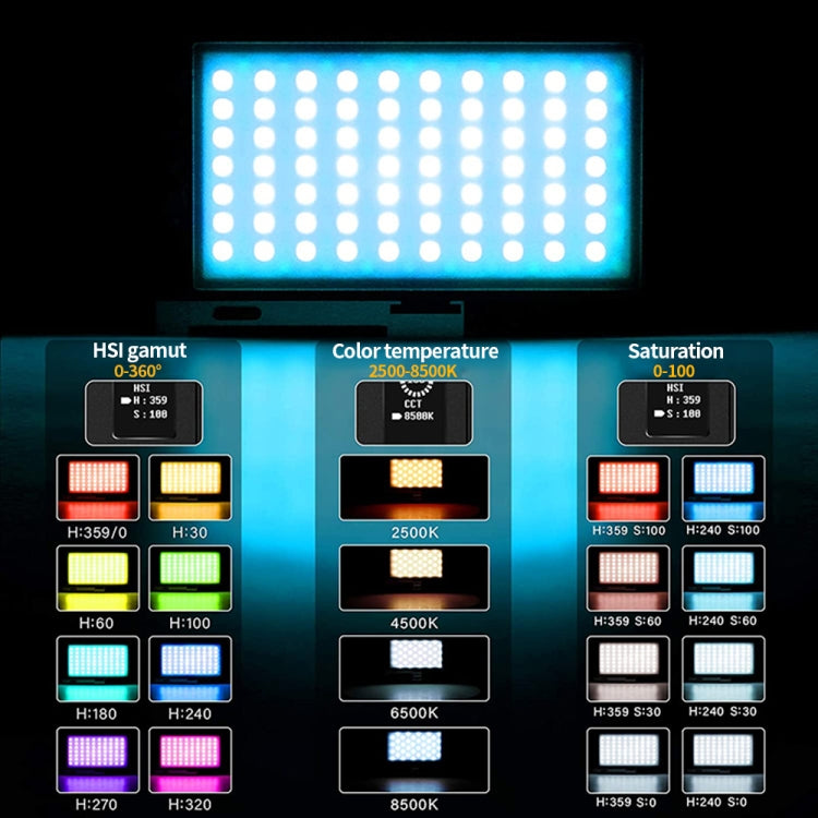 Pixel G1S Mini Outdoor RGB Color Fill Light Camera Small Desktop Lights(A Set) - free shipping - PMC TechLife - Order now!