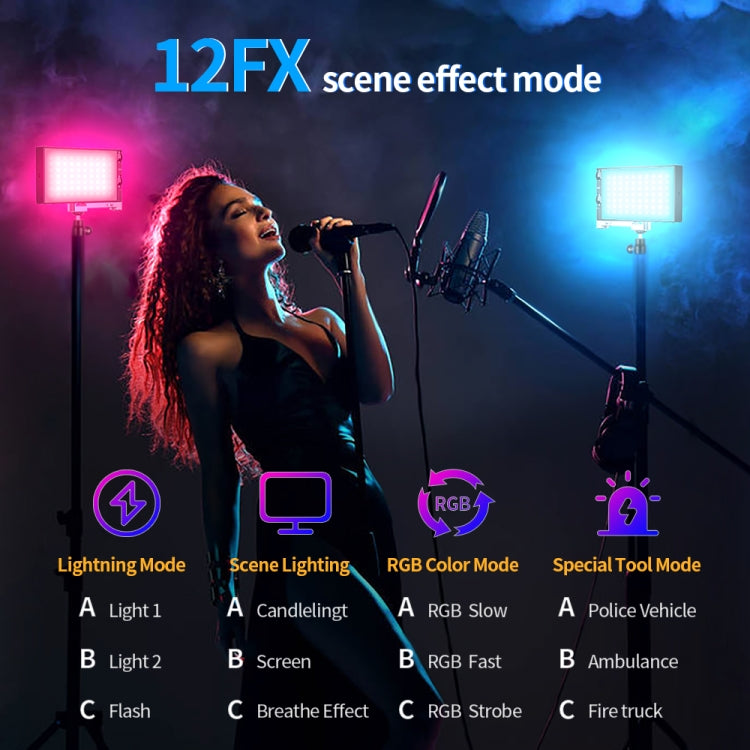 Pixel G1S Mini Outdoor RGB Color Fill Light Camera Small Desktop Lights(A Set) - free shipping - PMC TechLife - Order now!