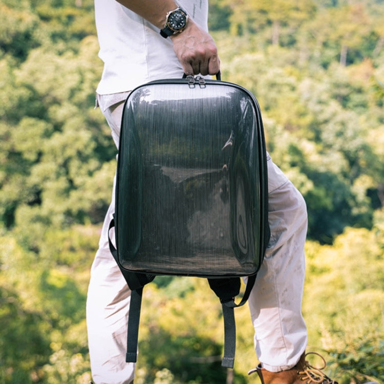 For DJI AVATA Storage Bag Hard Shell Waterproof Shoulder Bag Backpack(Black EVA Lining) - Case & Bags by PMC TechLife | Online Shopping South Africa | PMC TechLife