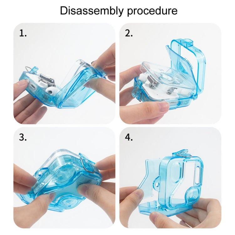 For Nothing Ear 2 Earphone Transparent Mirror PC Case(Transparent Blue) - Other Earphone Case by PMC TechLife | Online Shopping South Africa | PMC TechLife