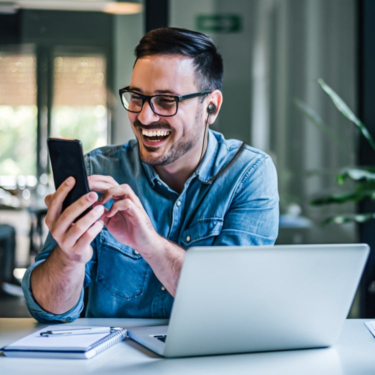 For Anker Soundcore Space A40 2pcs Headphones Silicone Anti-Lost Cord(Blue) - Anti-lost & Holder by PMC TechLife | Online Shopping South Africa | PMC TechLife