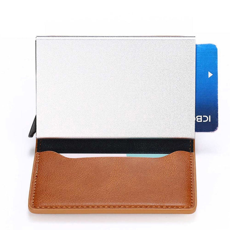 HUMERPAUL RFID Anti-Magnetic Automatic Card Set Credit Card Box Coin Bag(Red) - Antimagnetic RFID Package by HUMERPAUL | Online Shopping South Africa | PMC TechLife | Buy Now Pay Later Mobicred