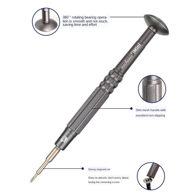 MECHANIC iMini Series Mobile Phone Repair Glasses Screw Batch Clock Tool, Series: Phillips 1.5 - Screwdriver by MECHANIC | Online Shopping South Africa | PMC TechLife