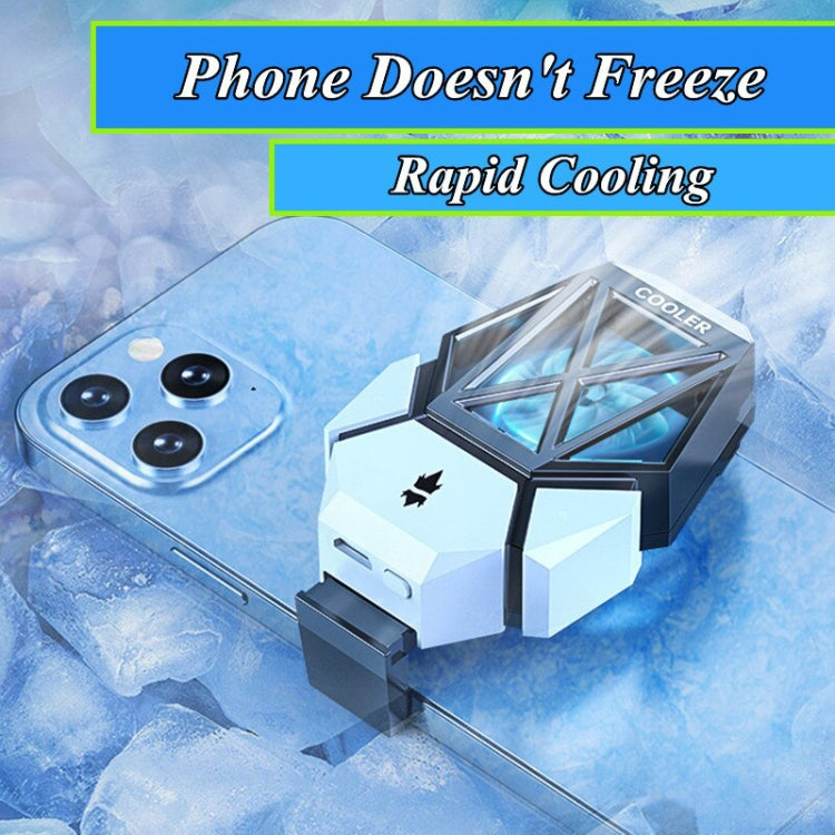 Mobile Phone Universal Radiator With Two Speed Ultra Long Battery Life Plug Model Black - Cooling Fan Radiator by PMC TechLife | Online Shopping South Africa | PMC TechLife