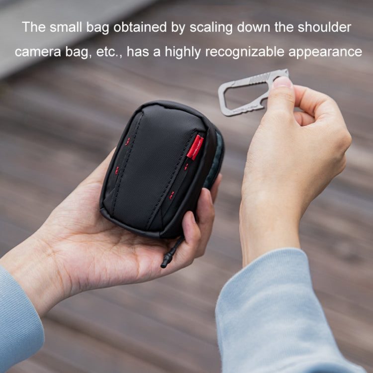 PGYTECH OneMo Digital Accessories Data Cable Headphones Sports Camera Bag(Black) - Digital Storage Bag by PMC TechLife | Online Shopping South Africa | PMC TechLife