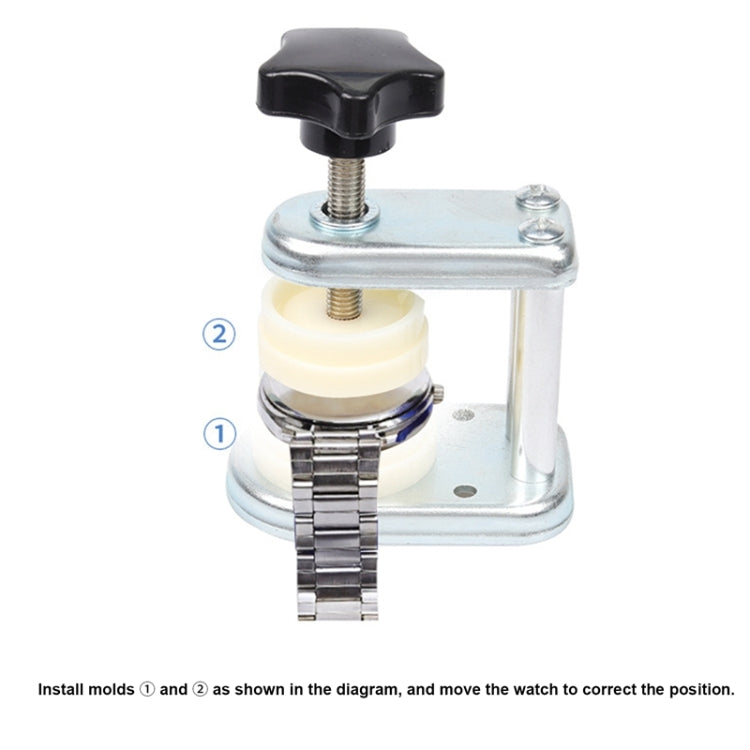 20 In 1 Desktop Watch Gland Watch Press Cover Mold Watch Repair Tool - Watch Repair Tools by PMC TechLife | Online Shopping South Africa | PMC TechLife