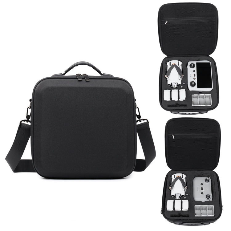 For DJI Mini 3/Mini 3 Pro Drone Storage Bag Box Shoulder Bag Suitcase(Black) - Carry Cases & Bags by PMC TechLife | Online Shopping South Africa | PMC TechLife | Buy Now Pay Later Mobicred
