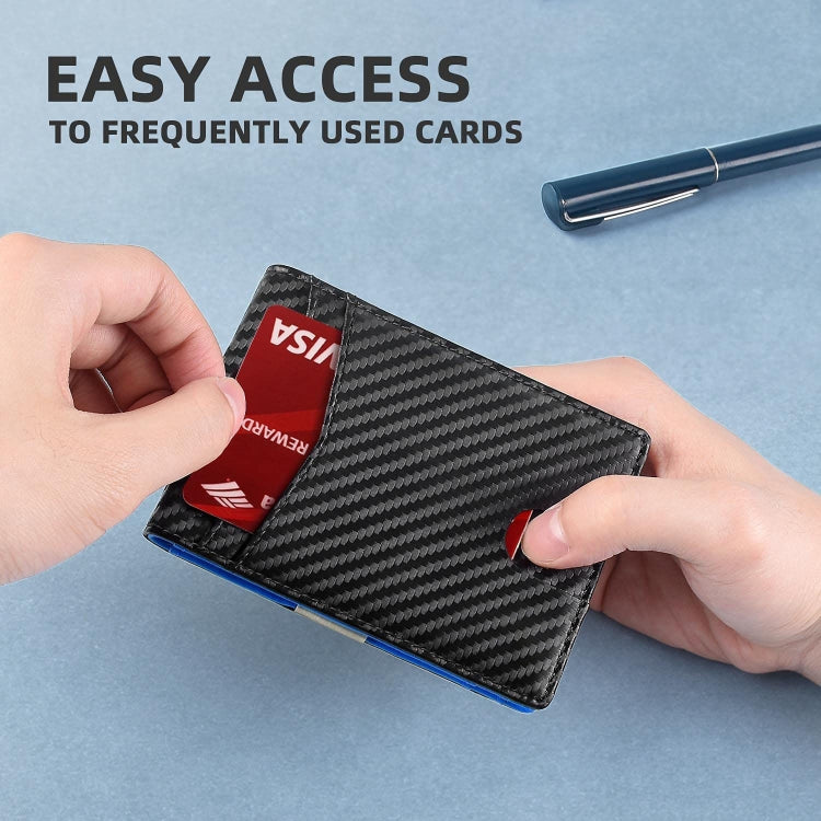 RFID Anti-Magnetic And Anti-Theft Leather Multi-Card Credit Card Wallet Coin Purse(Black) - Antimagnetic RFID Package by PMC TechLife | Online Shopping South Africa | PMC TechLife | Buy Now Pay Later Mobicred