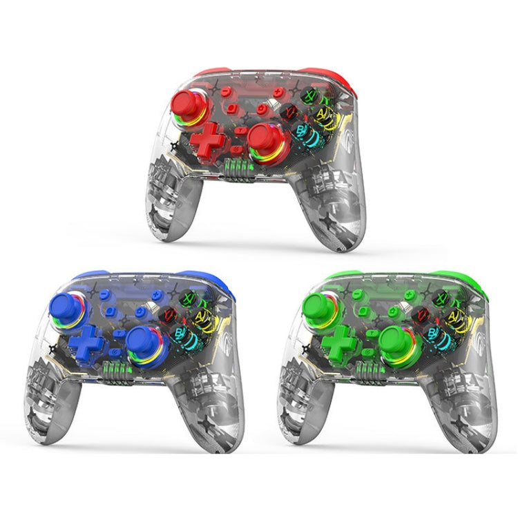 For PS3 / PS4 Dual Vibration Wireless Gamepad With RGB Lights(Red) - Gamepads by PMC TechLife | Online Shopping South Africa | PMC TechLife