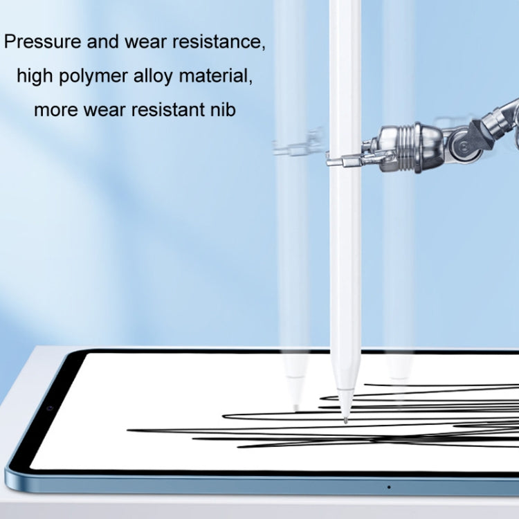 For Apple Pencil 1/2 Generation Modified Metal Wear-Resistant Paper-Like Needle Tube Nib, Color: 4.0 Extended Reform Silver - Pencil Accessories by PMC TechLife | Online Shopping South Africa | PMC TechLife