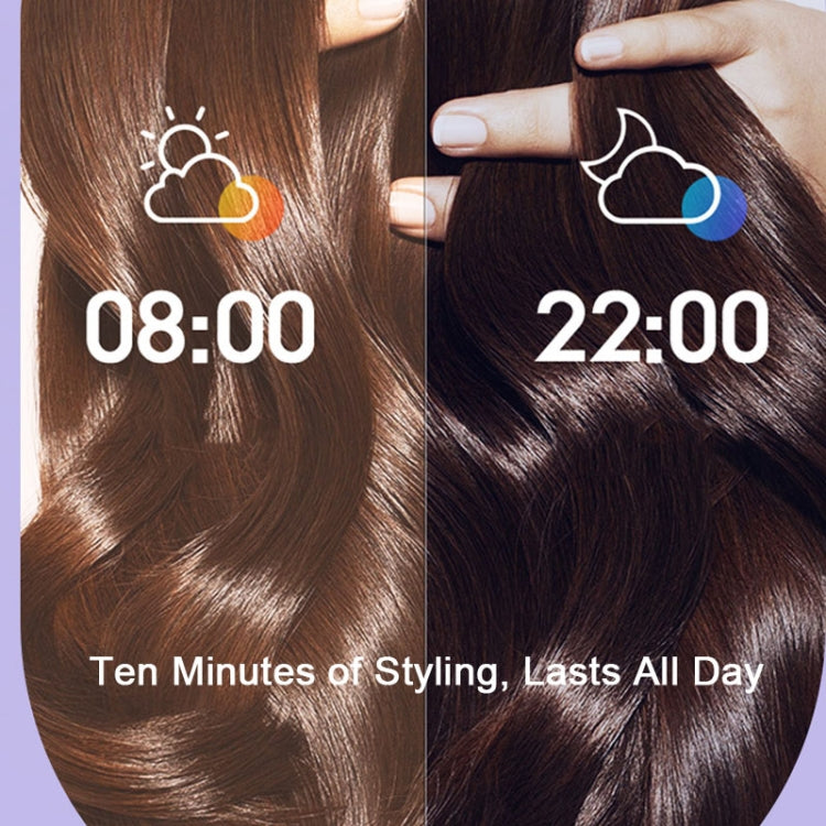 Extended Automatic Ceramic Curling Iron 32mm Shaped Big Wave Styling Tools,CN Plug(Purple) - Hair Curler by PMC TechLife | Online Shopping South Africa | PMC TechLife | Buy Now Pay Later Mobicred