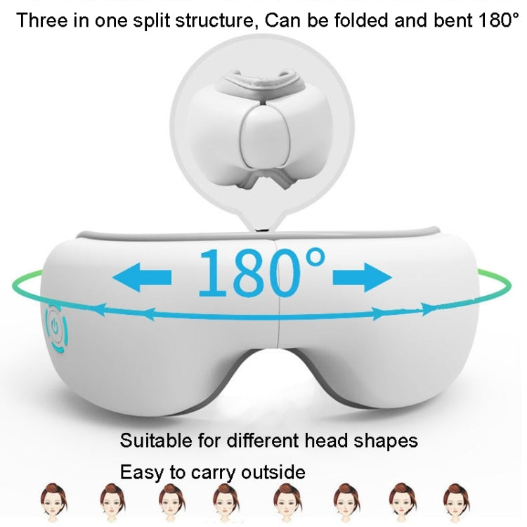 AR-216 Basic Thermal Model Intelligent Wireless Eye Massager - Massage & Relaxation by PMC TechLife | Online Shopping South Africa | PMC TechLife