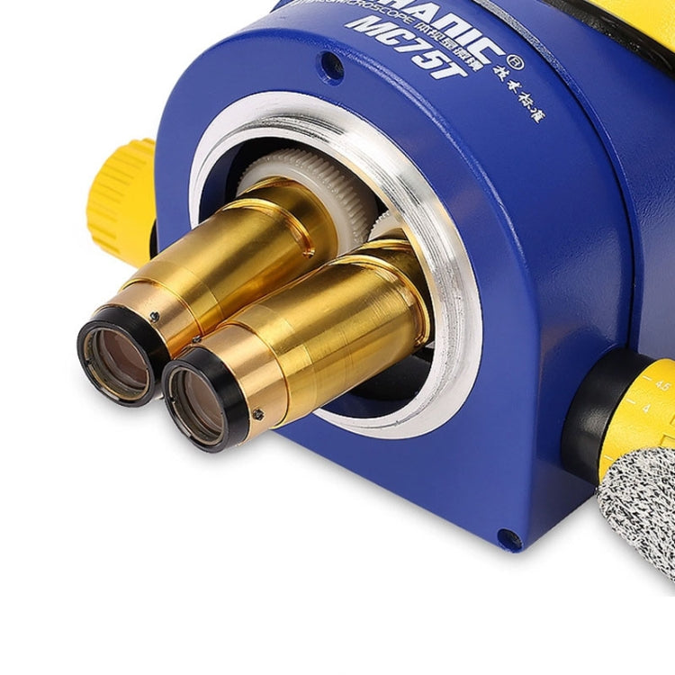 MECHANIC MC-75TB1 Trinocular Stereo Microscope Industrial Grade Can Connect To HD Display - free shipping - PMC TechLife - Order now!