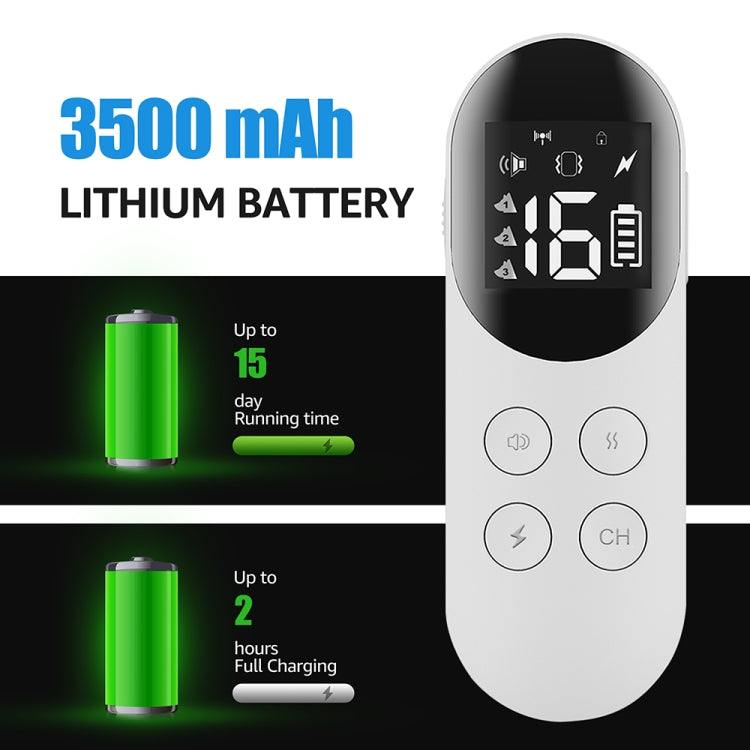 Smart Waterproof Shock Collar For Pets Remote Control Dog Training Device, Size: For-Two-Dog(Black) - free shipping - PMC TechLife - Order now!