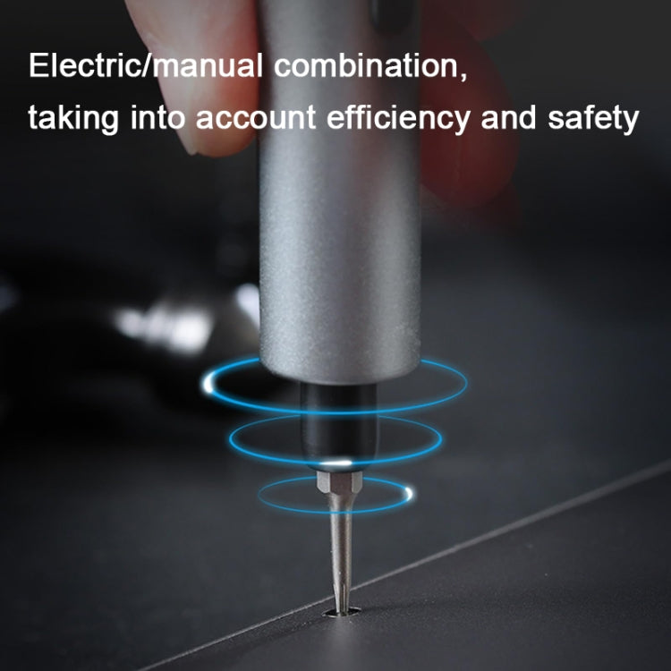 IFu  42-In-1 Electric Screwdriver Set Precisions USB Fast Charging Screw Driver With LED Work Light(D2 Plus) - free shipping - PMC TechLife - Order now!