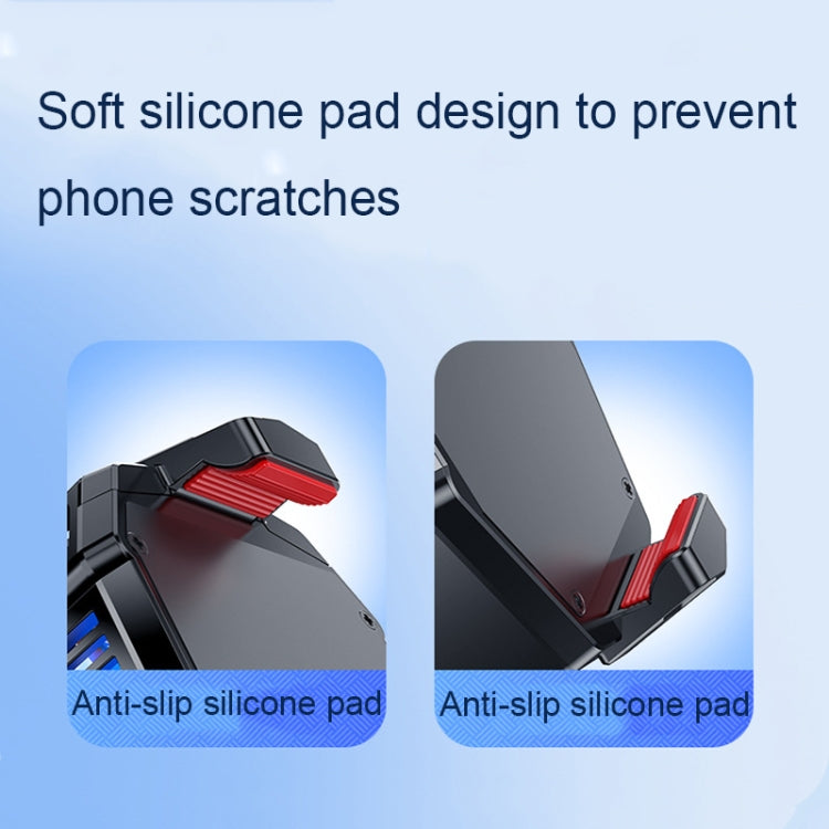 J20 Three-speed Adjustable Semiconductor Refrigeration Mobile Phone Radiator, Style: Electroplated Model - Cooling Fan Radiator by PMC TechLife | Online Shopping South Africa | PMC TechLife