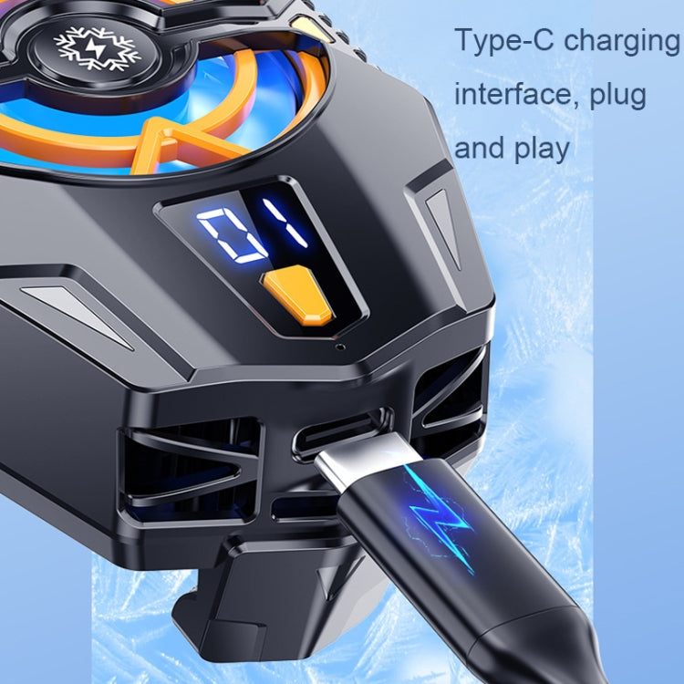 J20 Three-speed Adjustable Semiconductor Refrigeration Mobile Phone Radiator, Style: Digital Display Model - Cooling Fan Radiator by PMC TechLife | Online Shopping South Africa | PMC TechLife