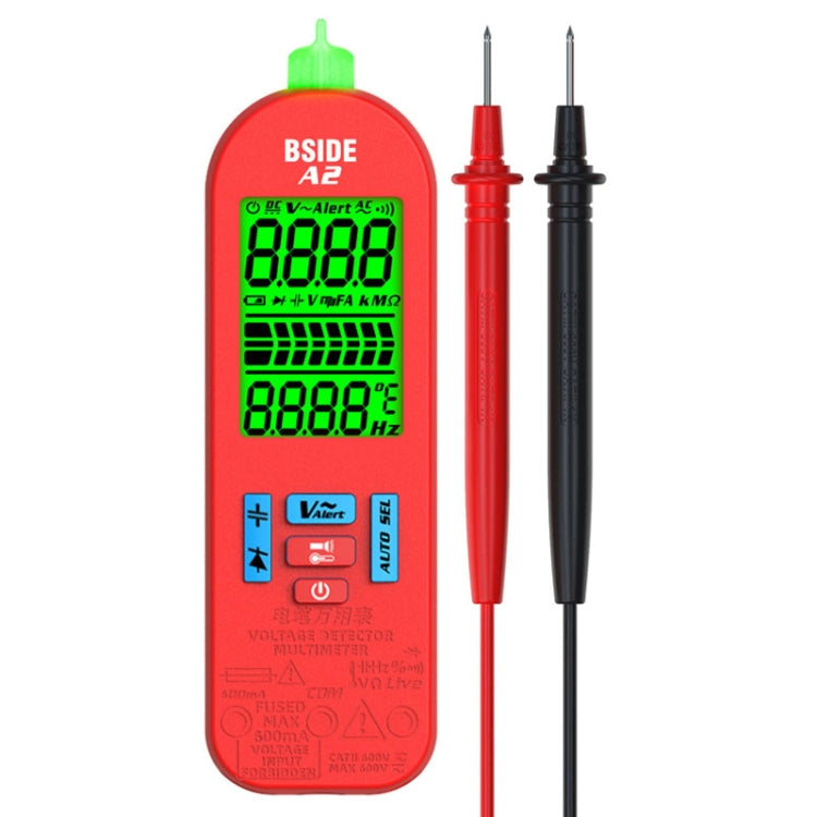 BSIDE A2 Charging Model Mini Digital Auto-Ranging Pencil Multimeter, Specification: Standard - free shipping - PMC TechLife - Order now!