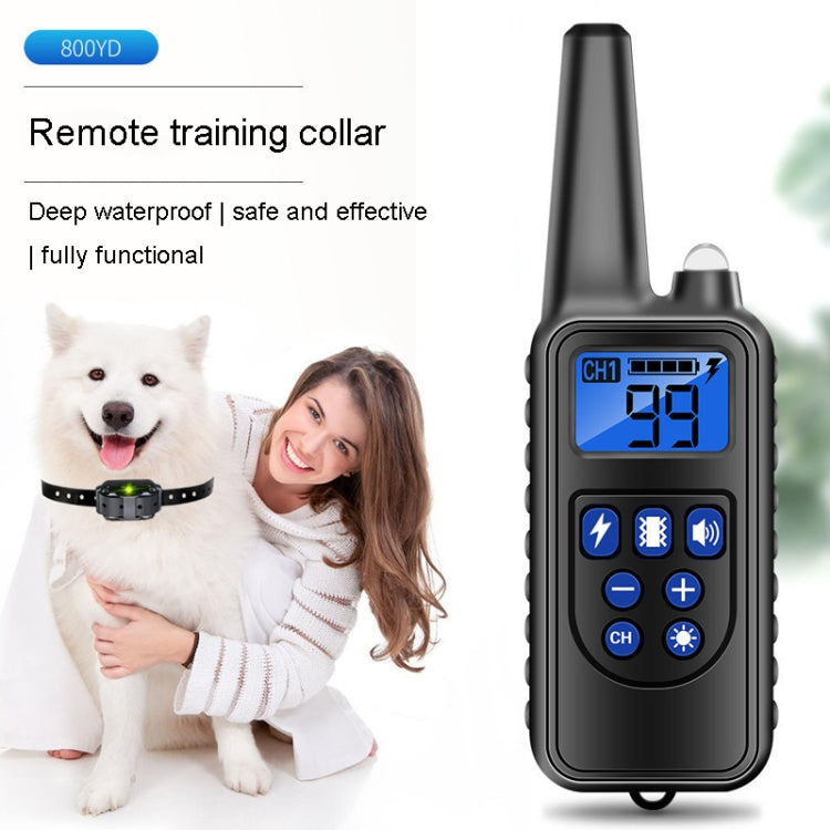 800m Remote Control Stop Barker Dog Trainer Smart Anti-Disturbance Vibration Collar, Specification: With 3 Collars - Training Aids by PMC TechLife | Online Shopping South Africa | PMC TechLife | Buy Now Pay Later Mobicred