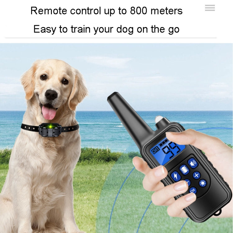 800m Remote Control Stop Barker Dog Trainer Smart Anti-Disturbance Vibration Collar, Specification: With 2 Collars - Training Aids by PMC TechLife | Online Shopping South Africa | PMC TechLife | Buy Now Pay Later Mobicred