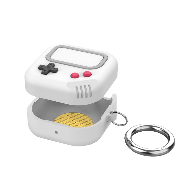 AhaStyle JY10 Bluetooth Earphone Silicone Common Protective Cover For Samsung Galaxy Buds 2 / Pro / Live / 2 Pro / FE(Grey) - Samsung Earphone Case by AhaStyle | Online Shopping South Africa | PMC TechLife | Buy Now Pay Later Mobicred