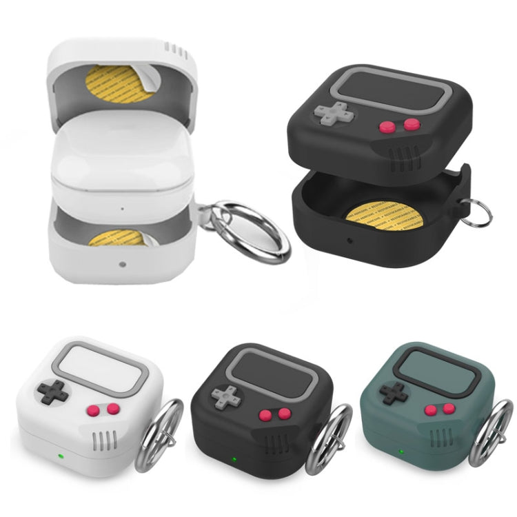 AhaStyle JY10 Bluetooth Earphone Silicone Common Protective Cover For Samsung Galaxy Buds 2 / Pro / Live / 2 Pro / FE(Black) - Samsung Earphone Case by AhaStyle | Online Shopping South Africa | PMC TechLife | Buy Now Pay Later Mobicred