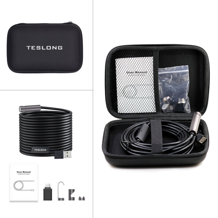 Teslong NTC125 5M 3 In 1 USB Phone Borescope For Auto Repair 500W Pixel Auto Focus - free shipping - PMC TechLife - Order now!