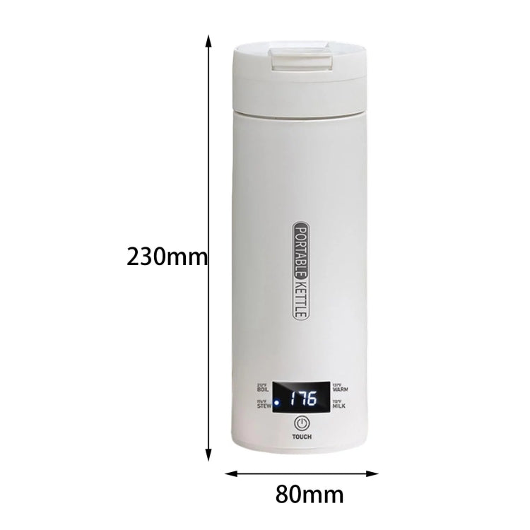 300W 500ml Electric Heating Water Cup Smart Boiling Kettle Temperature Control Kettle, Spec: SUS304 US Plug - free shipping - PMC TechLife - Order now!