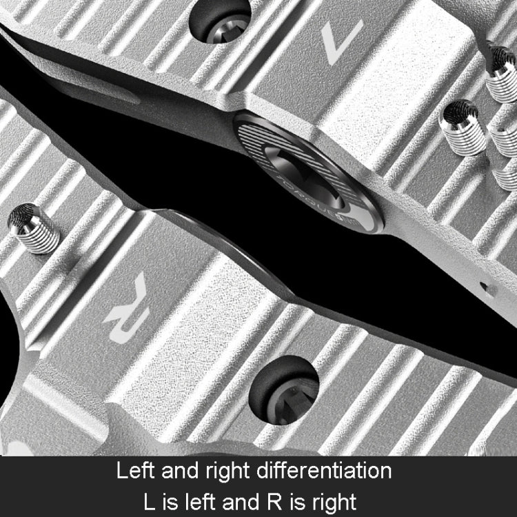 ENLEE R5 1pair Mountain Bike Pedals Bicycle Cycling Wider Non-Slip Footrest Bearing(Red) - free shipping - PMC TechLife - Order now!