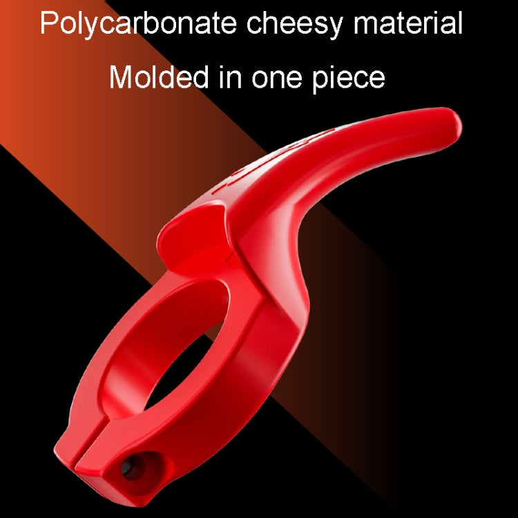 ENLEE S-10 1pair Mountain Bike Universal Cowl Grips Bicycle Grip Accessories Cycling Gear(Red) - Bicycle Grips by ENLEE | Online Shopping South Africa | PMC TechLife | Buy Now Pay Later Mobicred