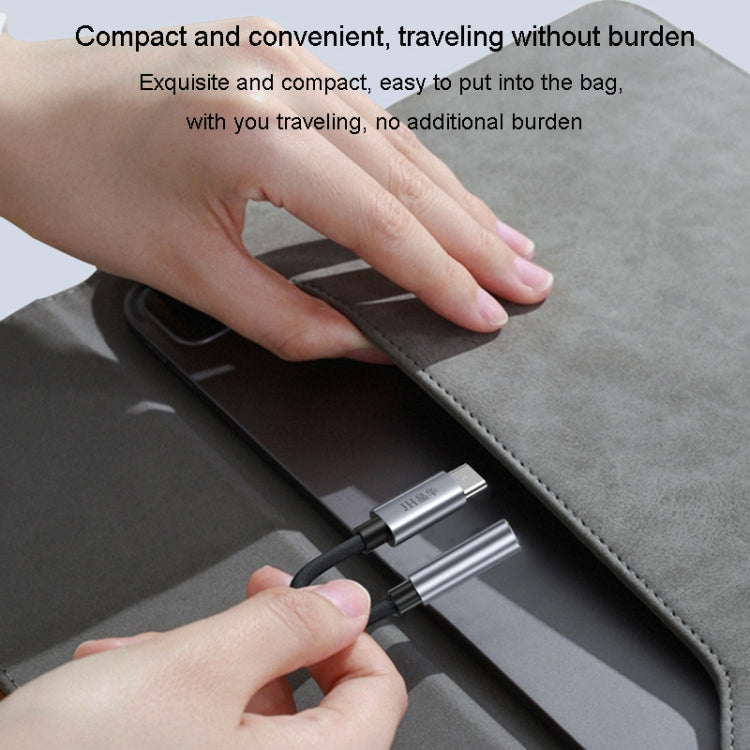 JINGHUA Type-C To 3.5mm Audio Adapter Cable Type-C Headphone Adapter Cable(Digital Model) - Type-C Adapter by JINGHUA | Online Shopping South Africa | PMC TechLife | Buy Now Pay Later Mobicred