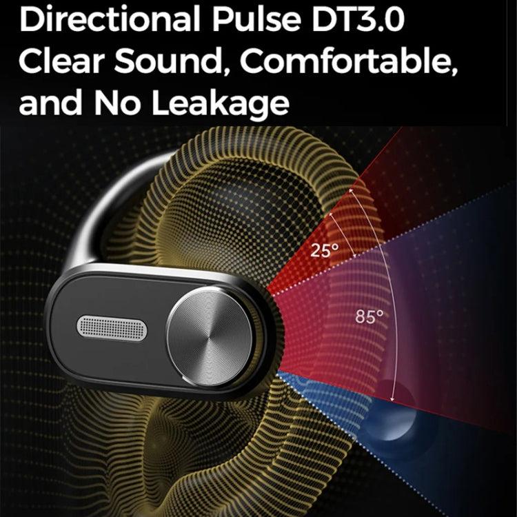 REMAX OpenBuds P3 Metal Open-Ear OWS Wireless Bluetooth Earphone(Black) - Bluetooth Earphone by REMAX | Online Shopping South Africa | PMC TechLife | Buy Now Pay Later Mobicred