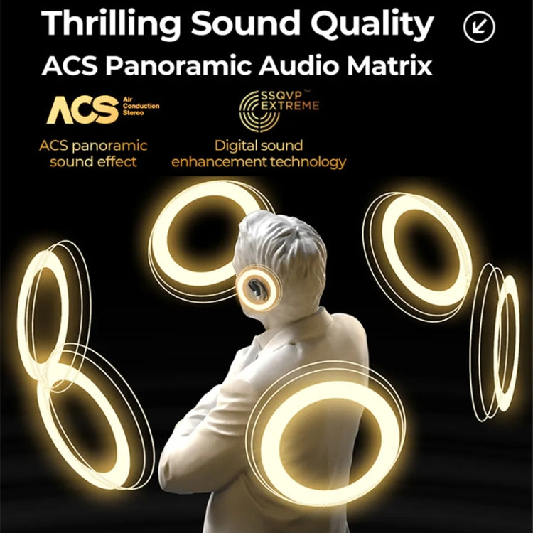 REMAX OpenBuds P3 Metal Open-Ear OWS Wireless Bluetooth Earphone(Black) - Bluetooth Earphone by REMAX | Online Shopping South Africa | PMC TechLife | Buy Now Pay Later Mobicred