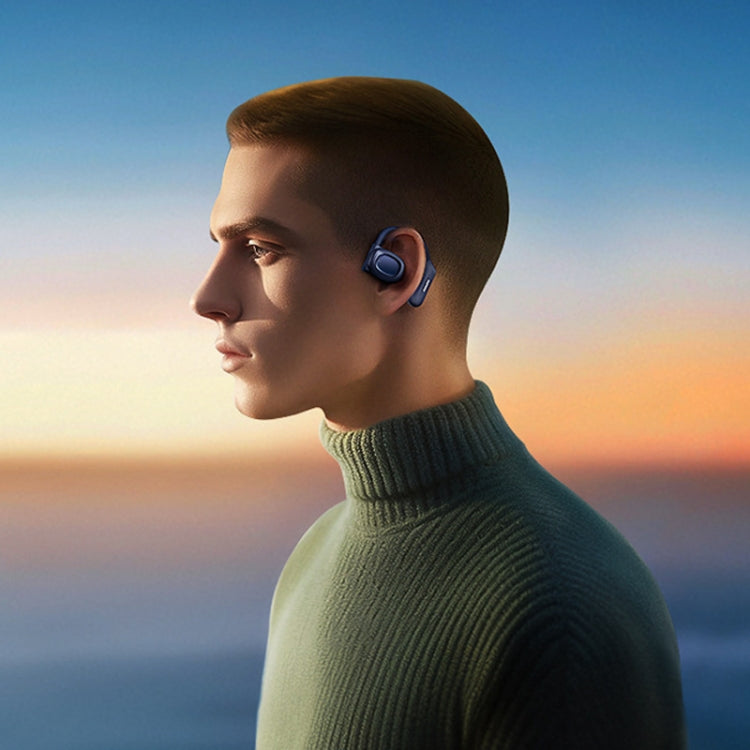 REMAX OpenBuds P5 Colorful Crystal Hanging Ear Air Conduction Bluetooth Earphone OWS Sports Music Wireless Earphone(White) - Bluetooth Earphone by REMAX | Online Shopping South Africa | PMC TechLife | Buy Now Pay Later Mobicred