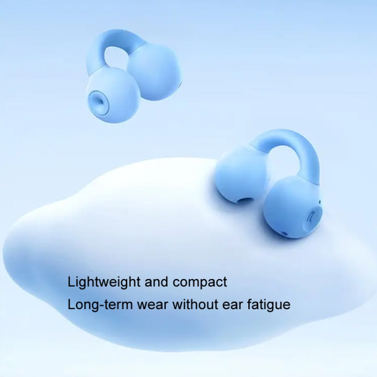 REMAX CozyBuds W15 Transparent Ear Clip Wireless Bluetooth Earphone OWS Sports Earphone(Blue) - Bluetooth Earphone by REMAX | Online Shopping South Africa | PMC TechLife | Buy Now Pay Later Mobicred