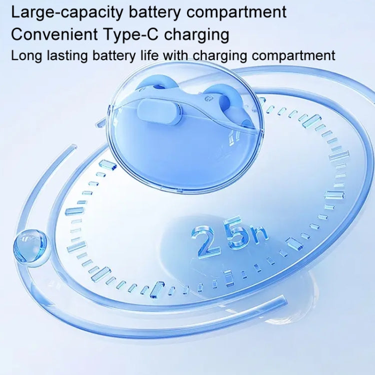 REMAX CozyBuds W15 Transparent Ear Clip Wireless Bluetooth Earphone OWS Sports Earphone(Star Black) - free shipping - PMC TechLife - Order now!