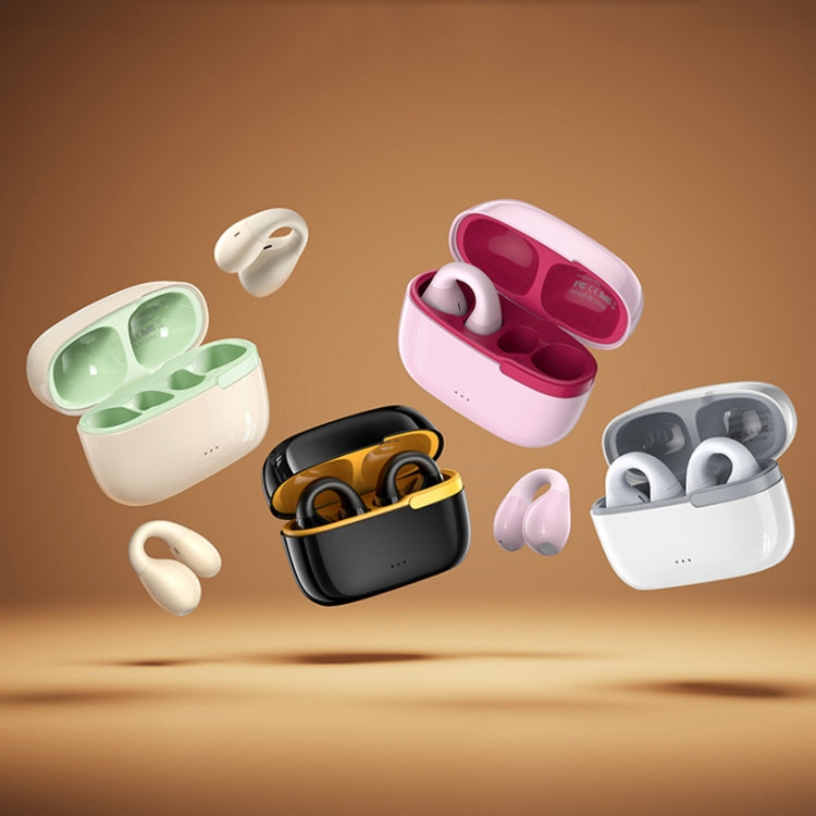 REMAX CozyBuds W11 Ear Clip Sports Earphone Bluetooth Phone Wireless Earphone(White) - Bluetooth Earphone by REMAX | Online Shopping South Africa | PMC TechLife | Buy Now Pay Later Mobicred