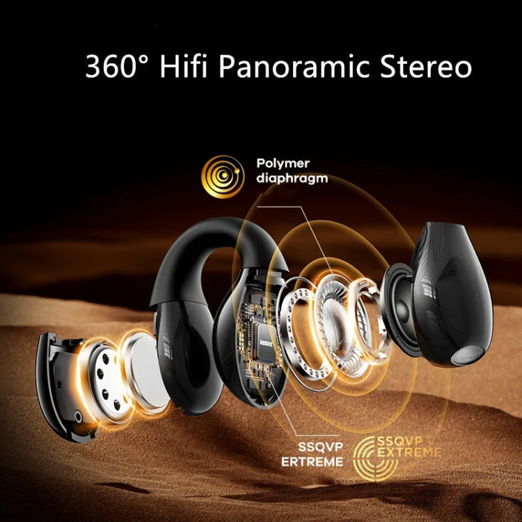 REMAX CozyBuds W11 Ear Clip Sports Earphone Bluetooth Phone Wireless Earphone(White) - Bluetooth Earphone by REMAX | Online Shopping South Africa | PMC TechLife | Buy Now Pay Later Mobicred