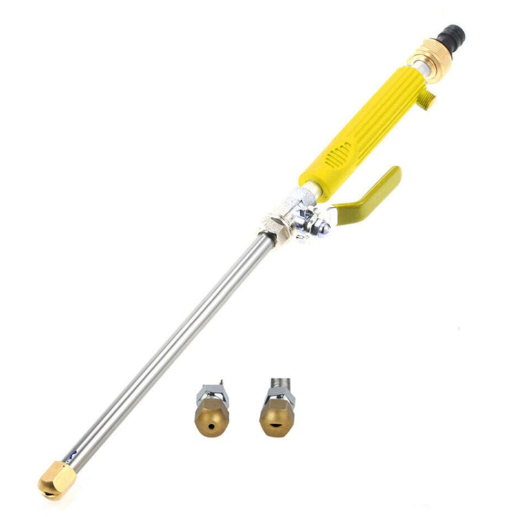 Garden Lawn Irrigation High Pressure Hose Spray Nozzle Car Wash Cleaning Tools (Yellow) - Watering & Irrigation by PMC TechLife | Online Shopping South Africa | PMC TechLife